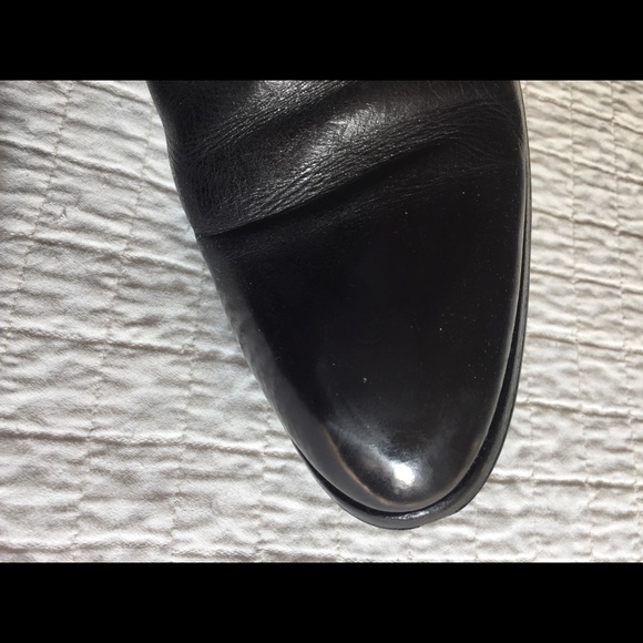 Men’s Prada black leather Chelsea boot w/buckle - Picture 10 of 12